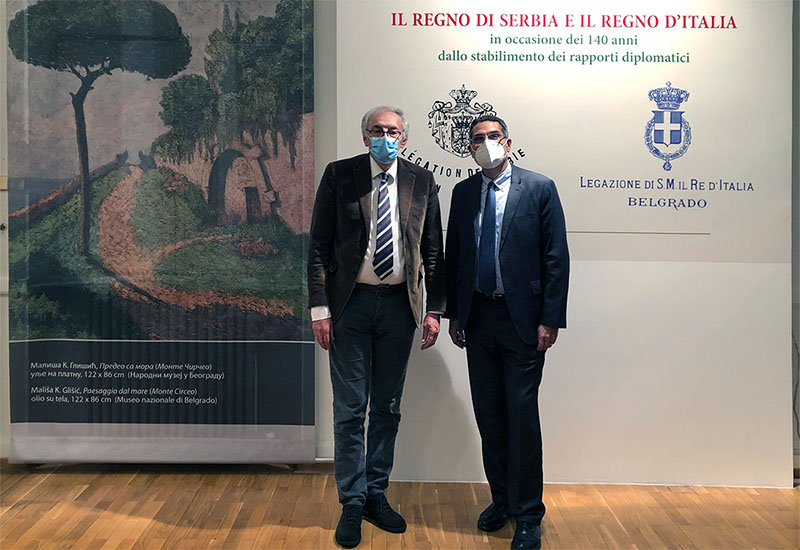 Директор Италијанског института за културу Роберто Ћинкота посетио Државни архив Србије