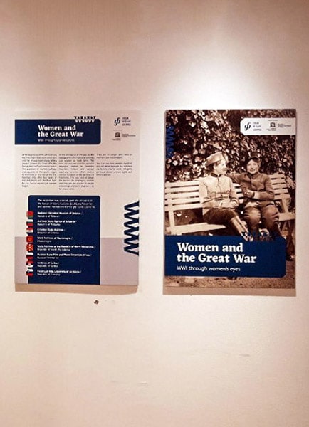Изложбена поставка „Жене и Велики рат. Први светски рат виђен очима жена“